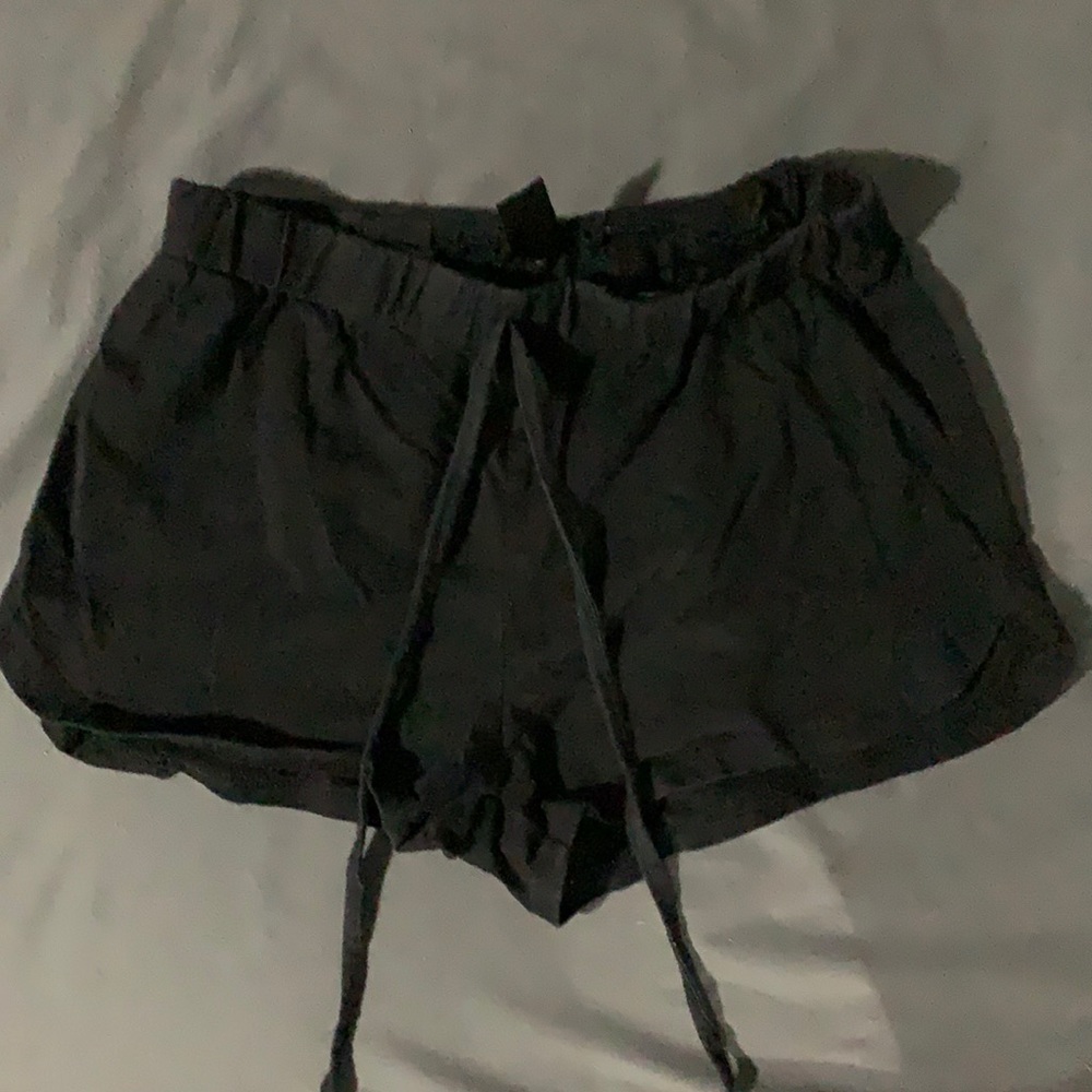 XS, black, soft, shorts